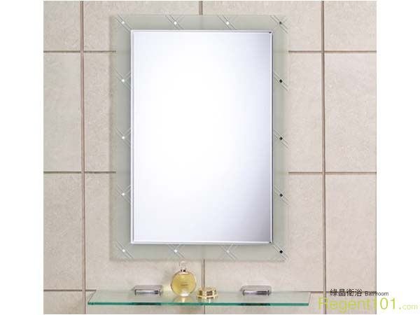 浴室鏡子噴砂鏡 076/ 48*68cm